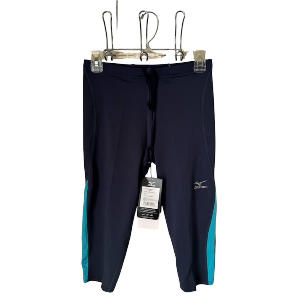 Mizuno Women’s Large Exodus 3/4‎ Tights Leggings Athletic Y2K Tech Suit